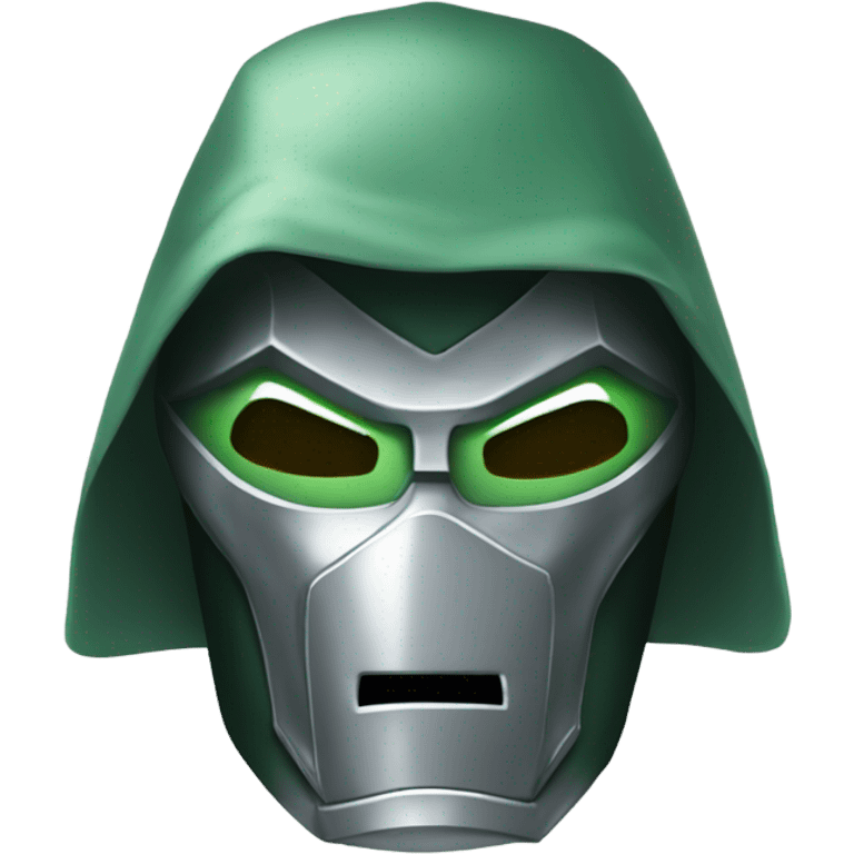 Doctor-doom with silver mask  emoji