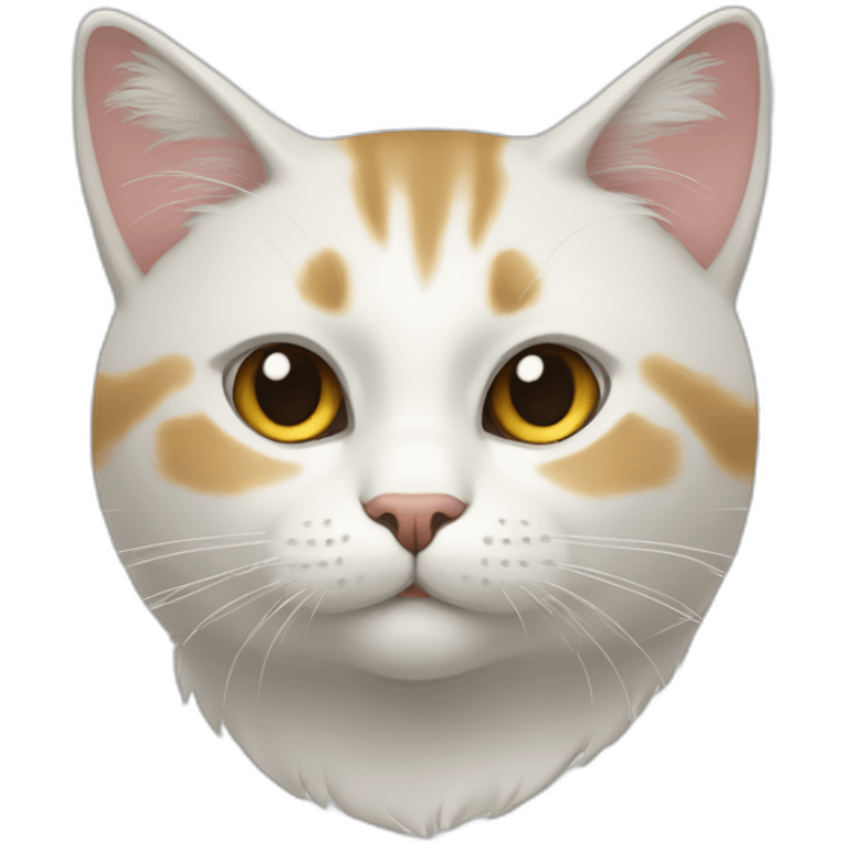 Gato blanco emoji