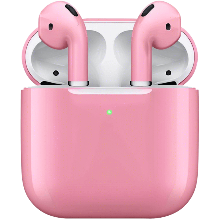 Pink Apple AirPods emoji