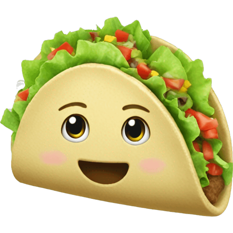 Green taco emoji