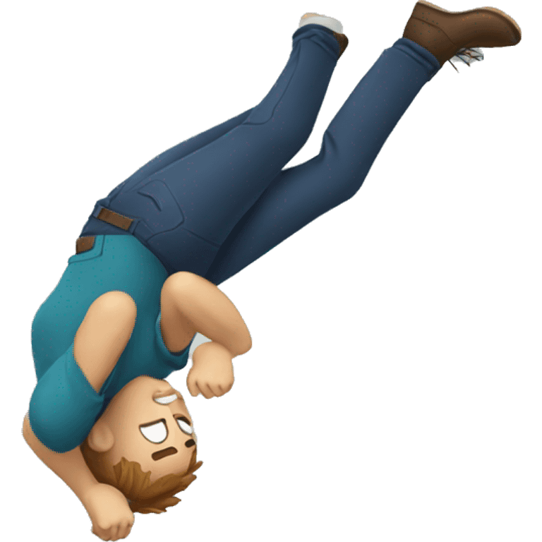 Fall down  emoji