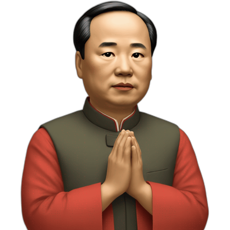 mao praying emoji