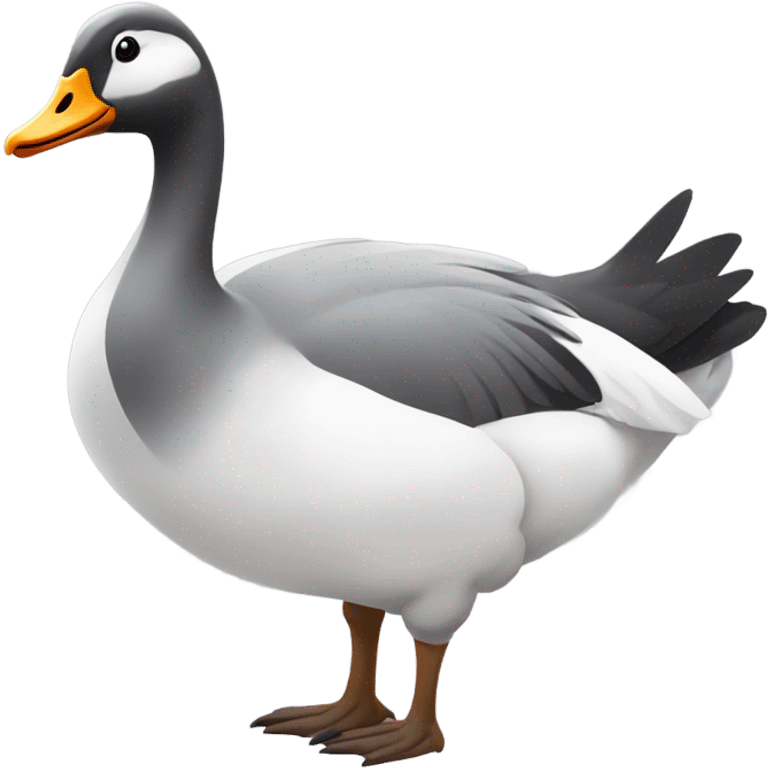 Attractive looking goose  emoji