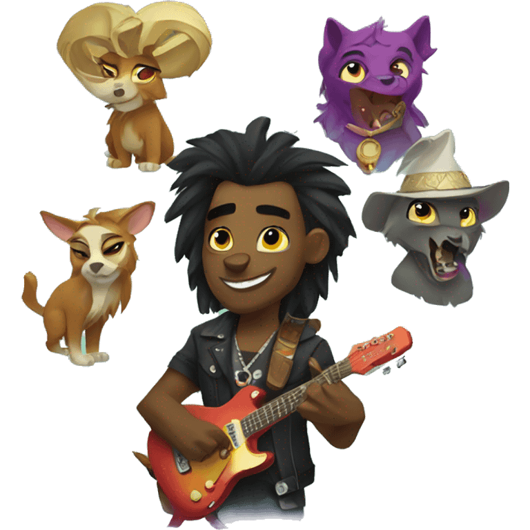 Animal jam band emoji