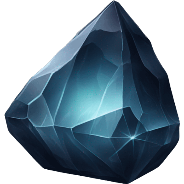 Obsidian crystal emoji