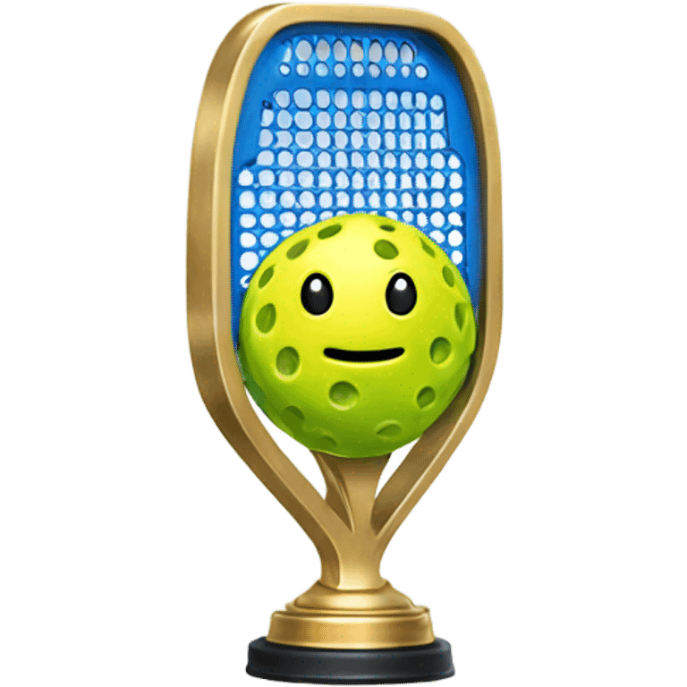 Pickleball trophy emoji