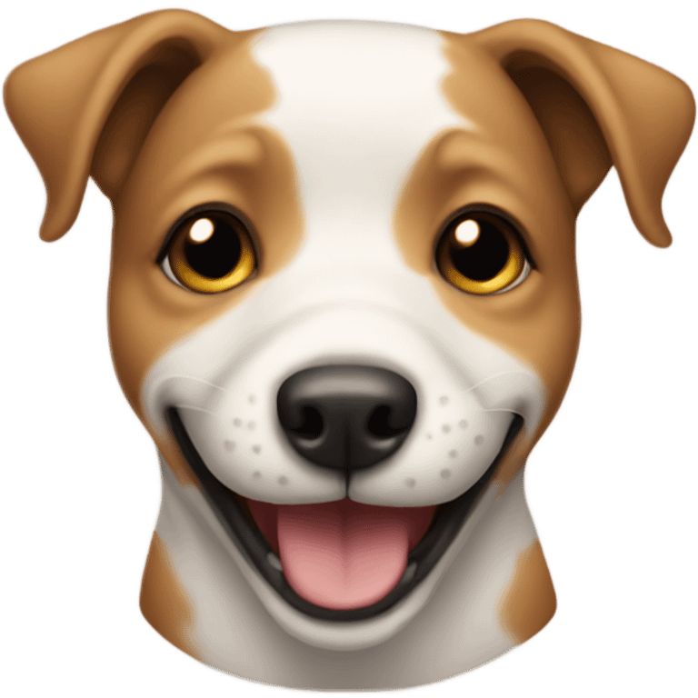 Dog smiling  emoji