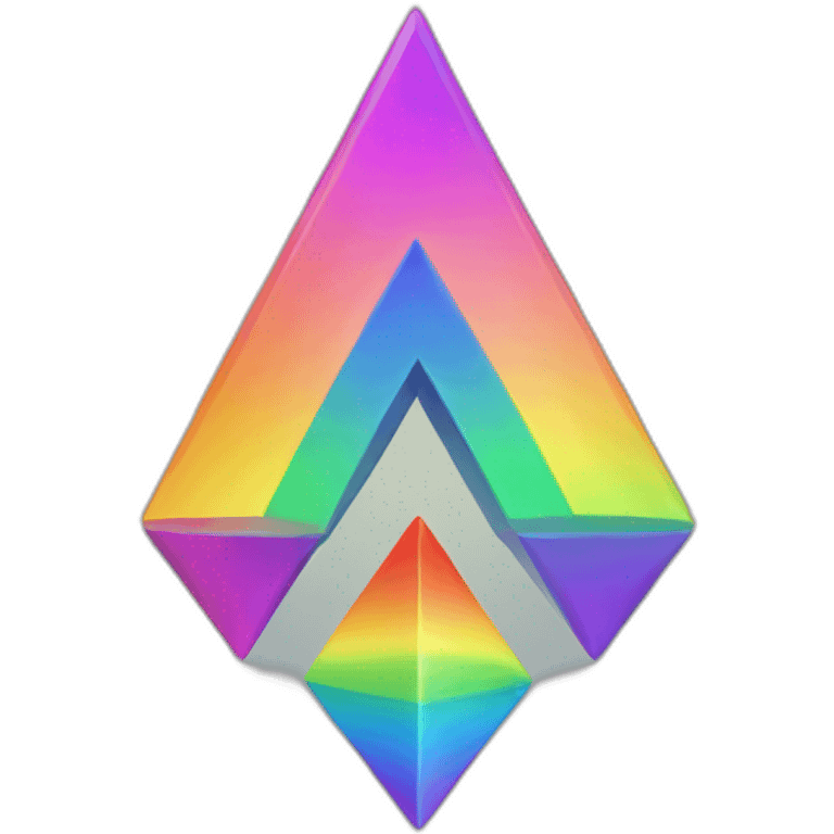 ethereum symbol rainbow emoji