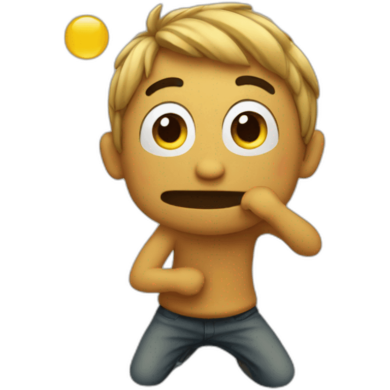 Emoji qui dab emoji