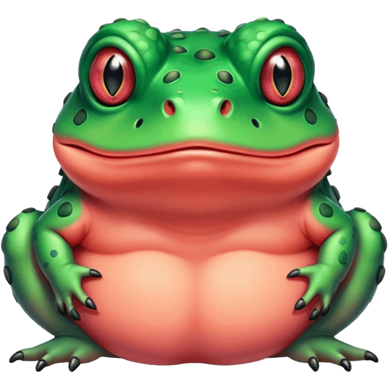 Bufo is blushing emoji