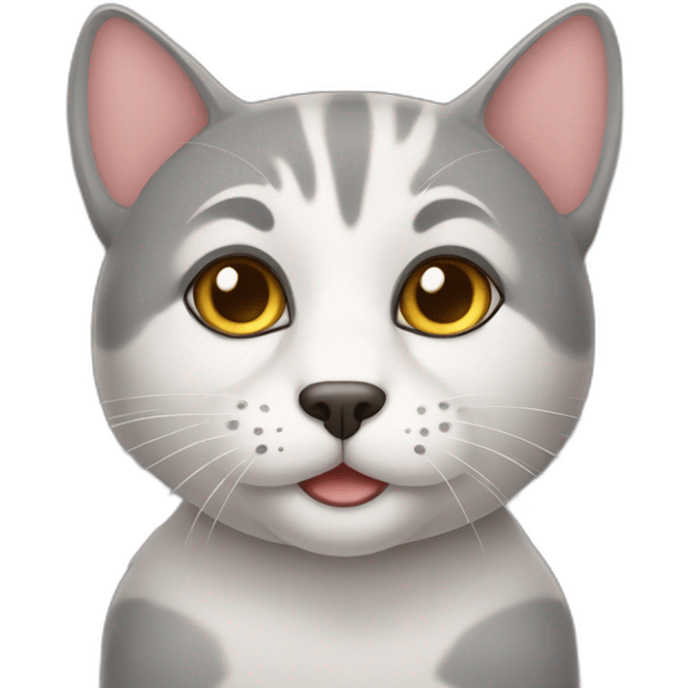 Perro gato emoji