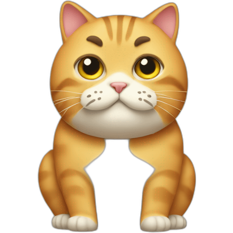 fat cat emoji