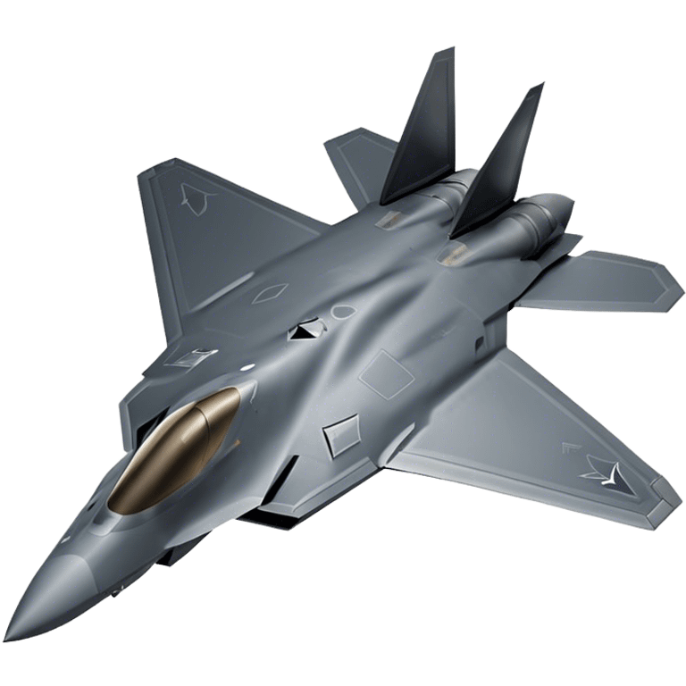 F-22 Raptor - Lockheed Martin (Model Year: 2020) (Iconic colour: Stealth gray) emoji