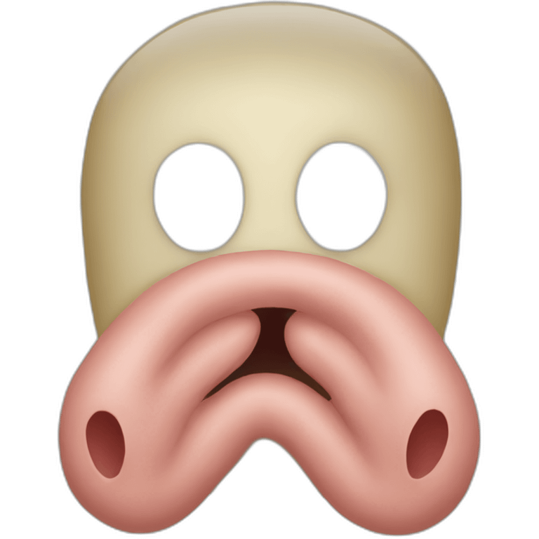 mucus our of nose emoji