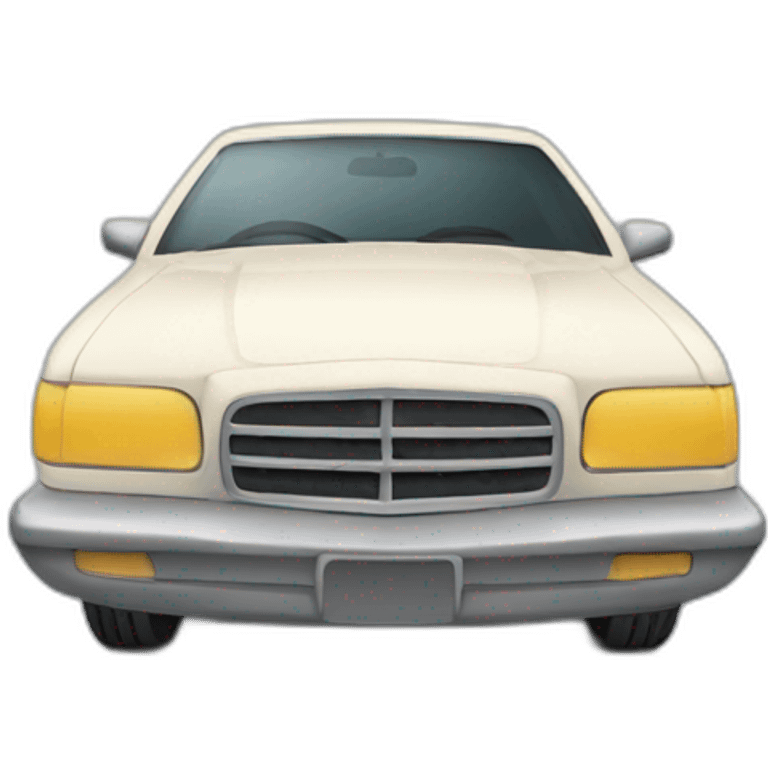 car from the front emoji