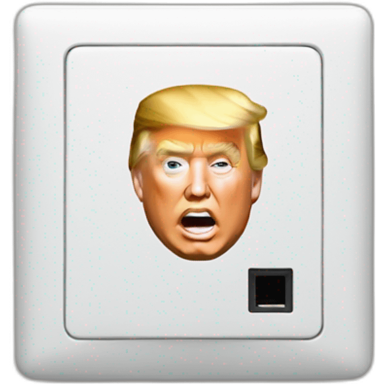 trump on socket emoji