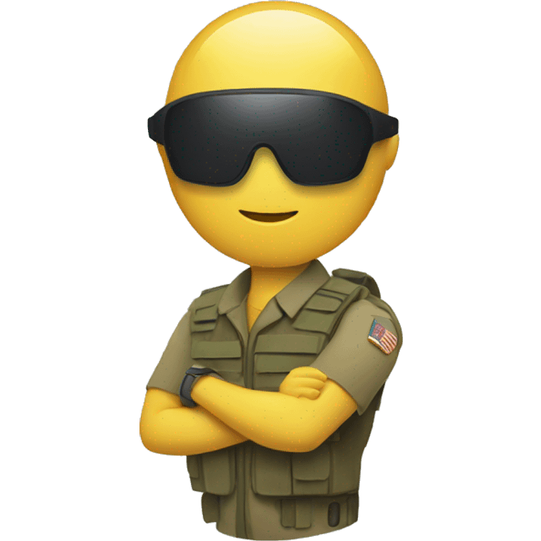 Dod wearing smartwatch  emoji