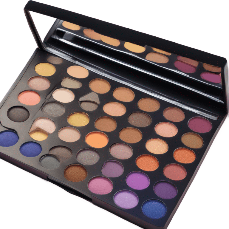 eyeshadow makeup palette emoji