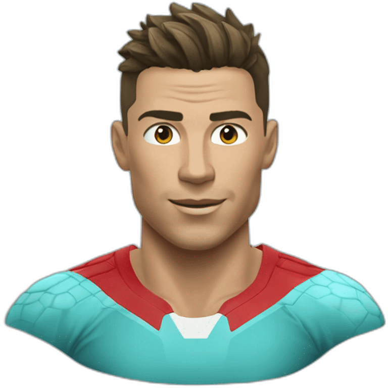 ronaldo buvant de l'eau emoji