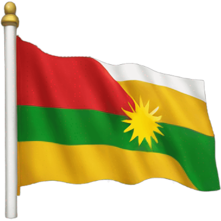 Kurdistan flag emoji emoji