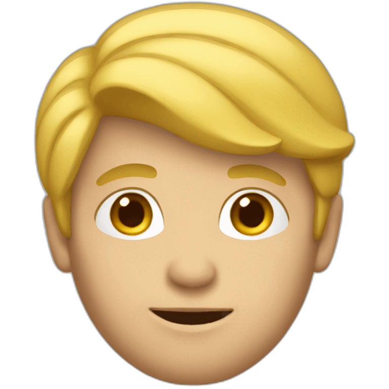 Un homme blond emoji