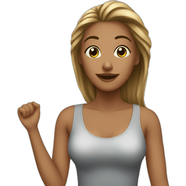 Woman life freedom emoji