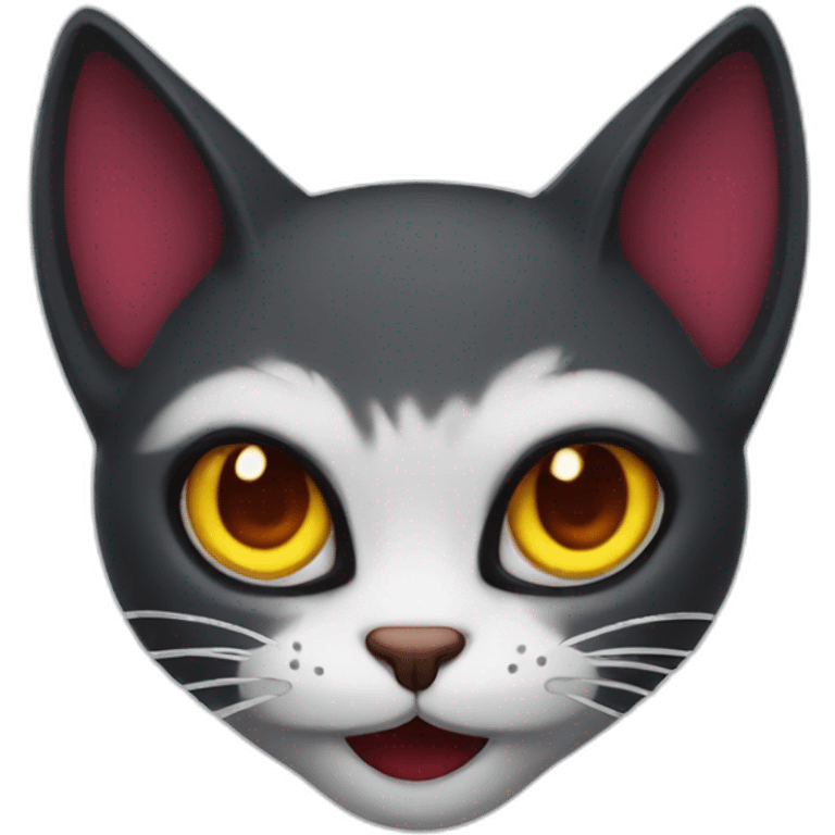 cat vampire emoji