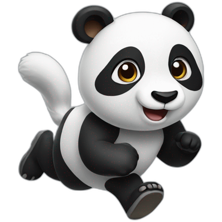 panda running emoji