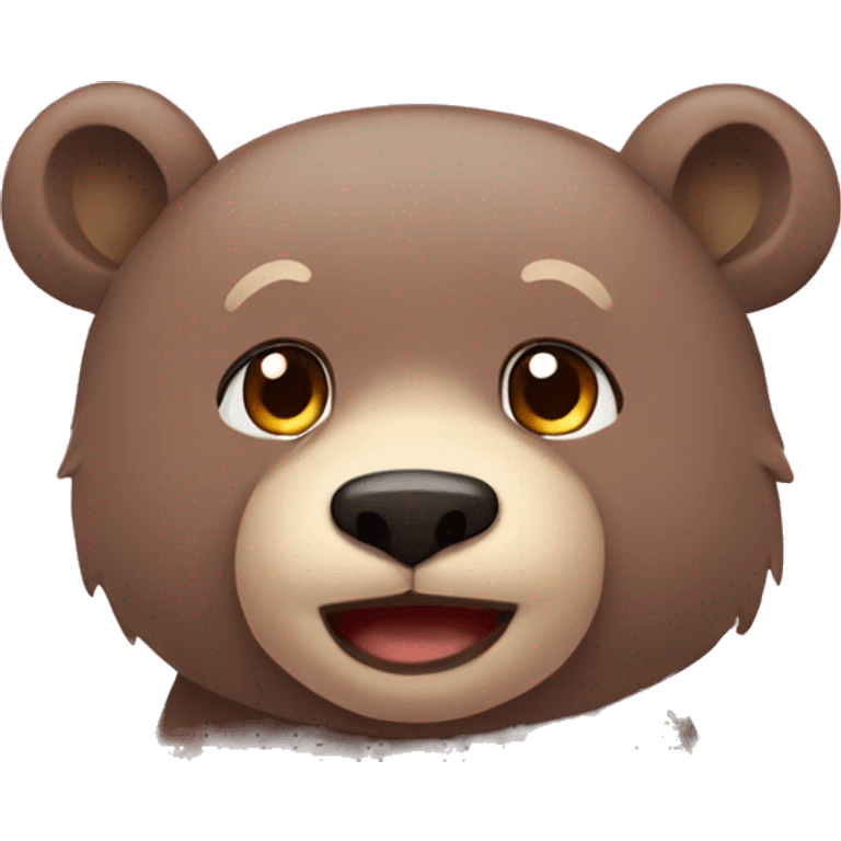 Oso enamorado  emoji