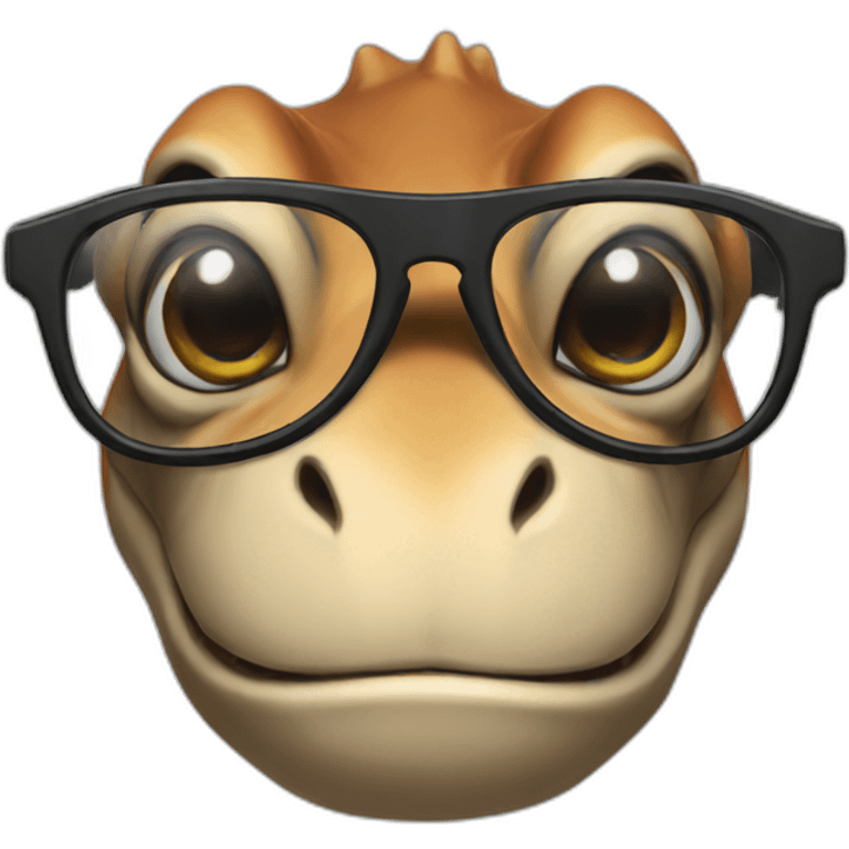 trex glasses emoji