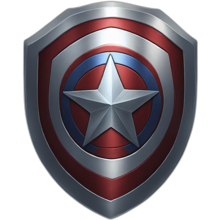 captian america sheild emoji