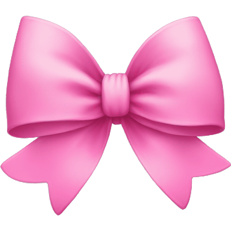 Pink bow emoji