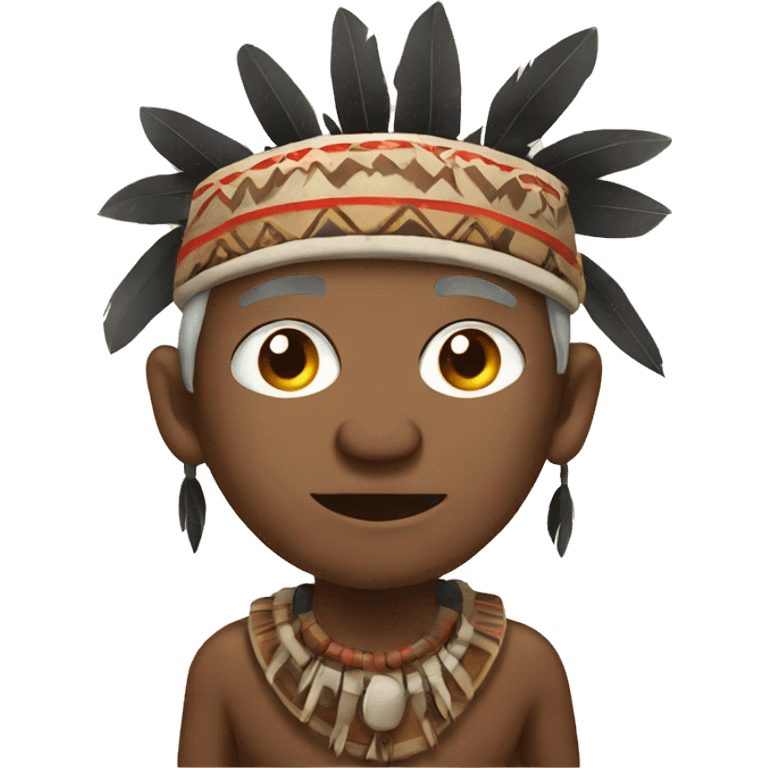 Tribal chief  emoji