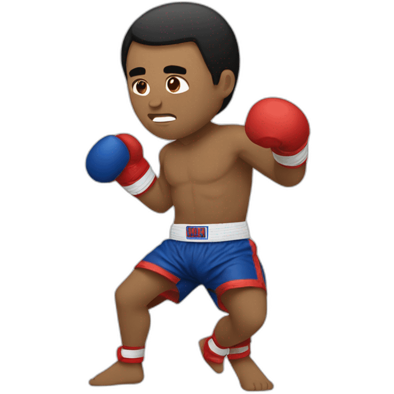 muay thai emoji