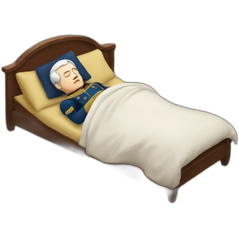 Napoléon sleeping emoji