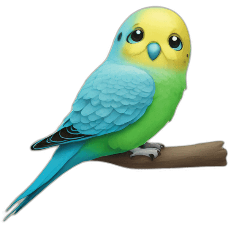 budgerigar on a pillow emoji