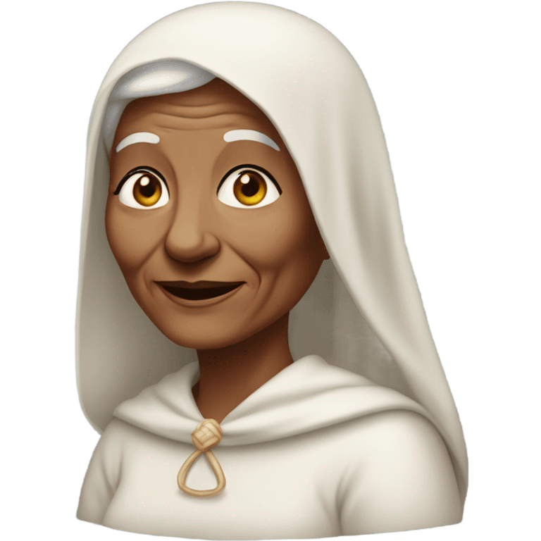 Elderly woman with Veil emoji