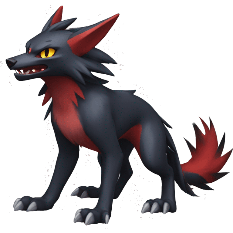 Nargacuga-Litten-Zoroark full body emoji