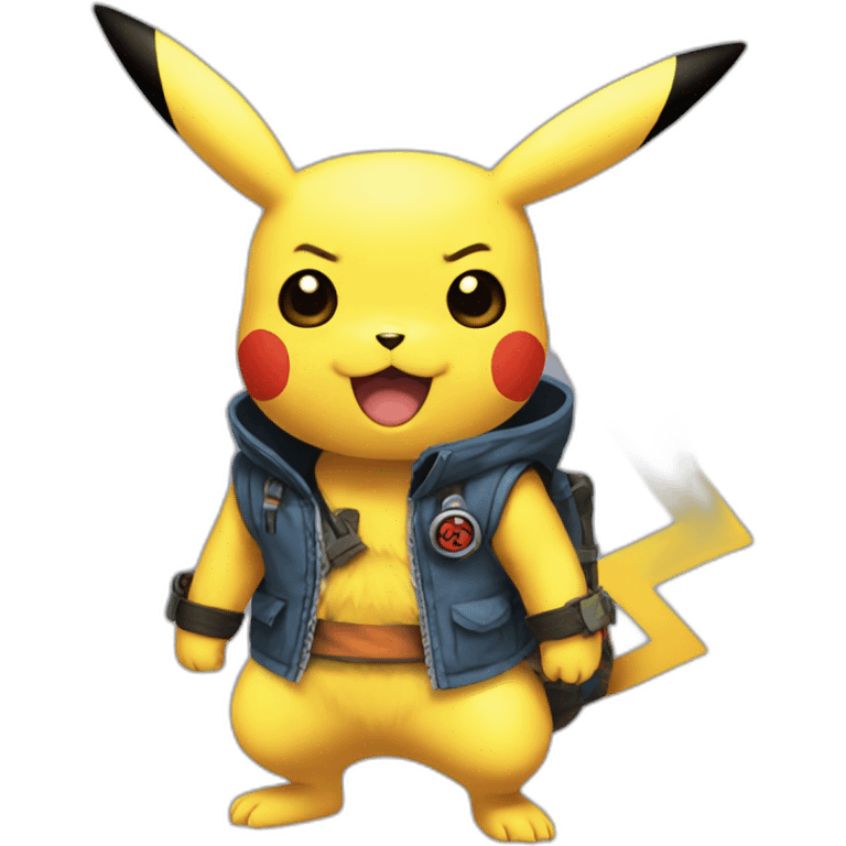 fusion pikachu naruto emoji