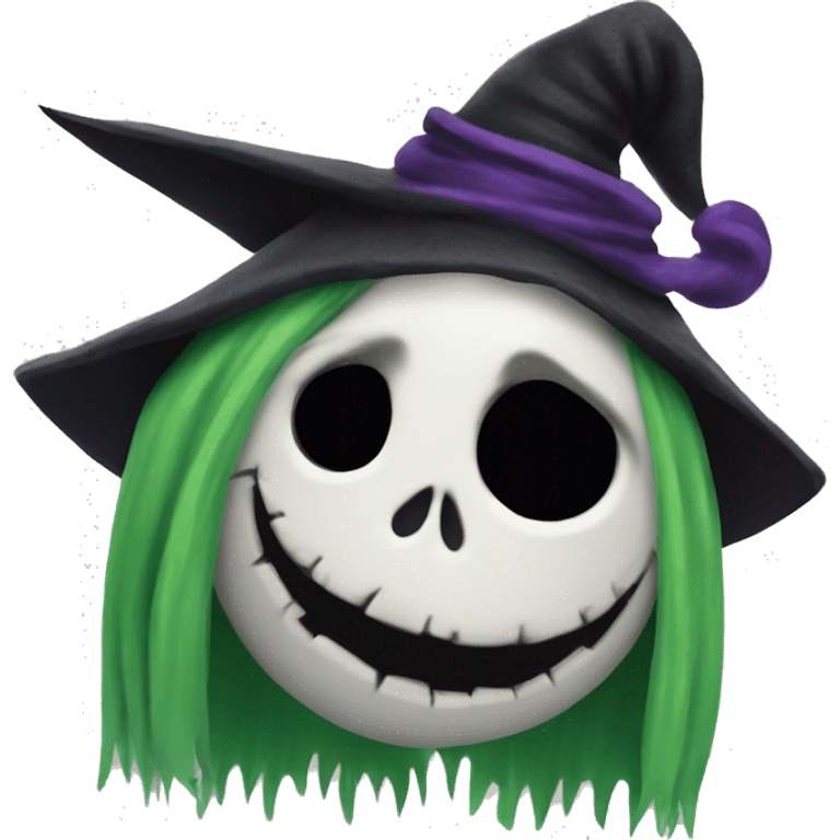 Nightmare Before Christmas Witch emoji