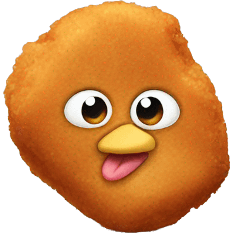 Chicken nugget emoji