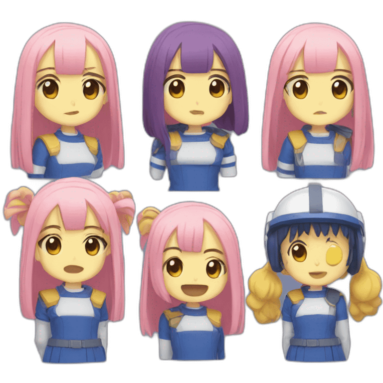 Pop team epic emoji