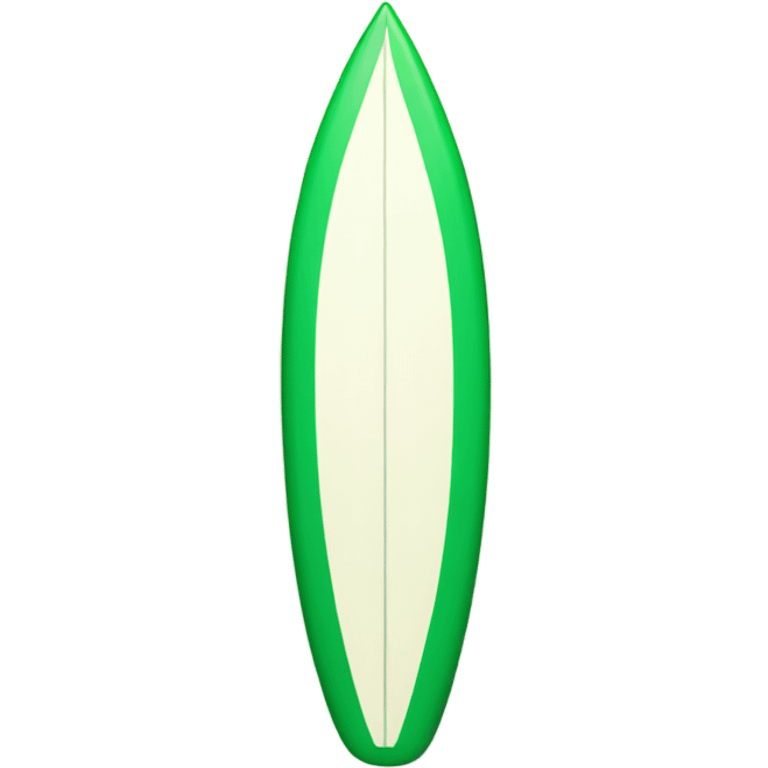 Green Surfboard emoji