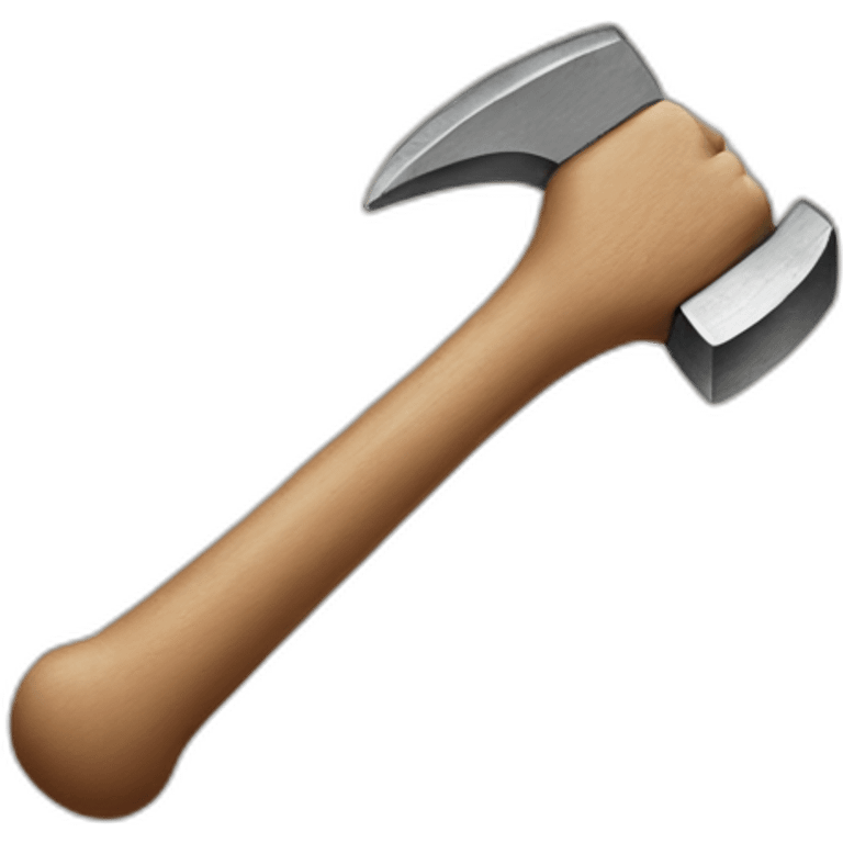 hand and hammer emoji