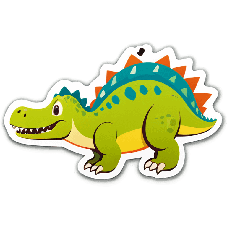 Dino croc emoji