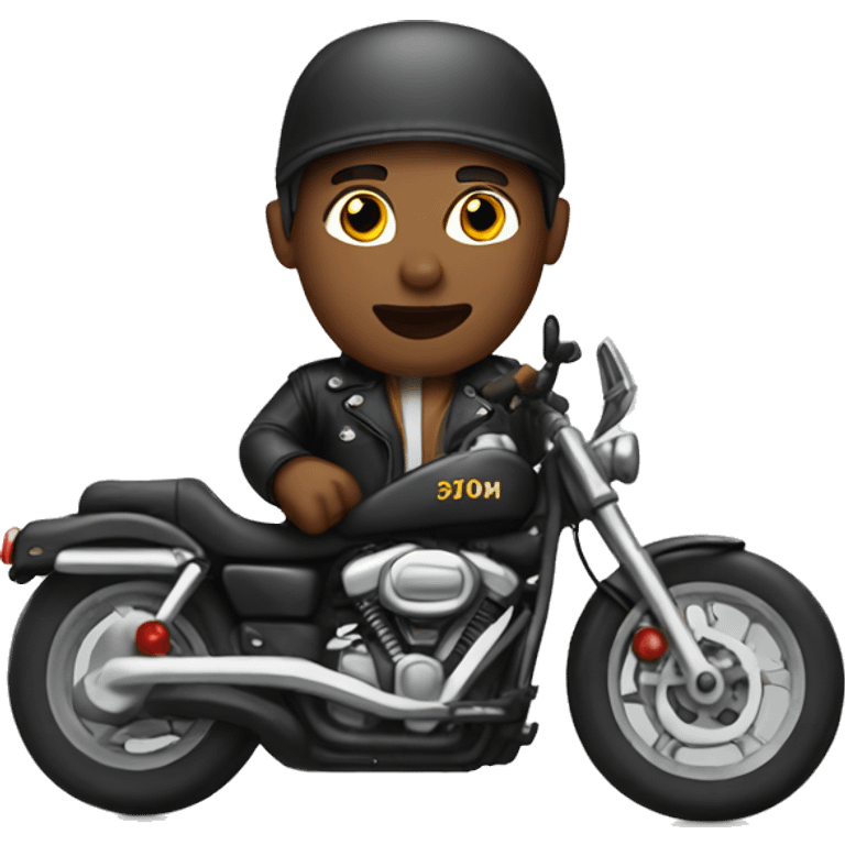 Biker emoji