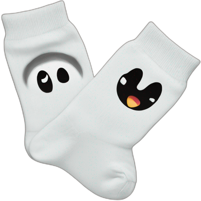 ghost socks emoji