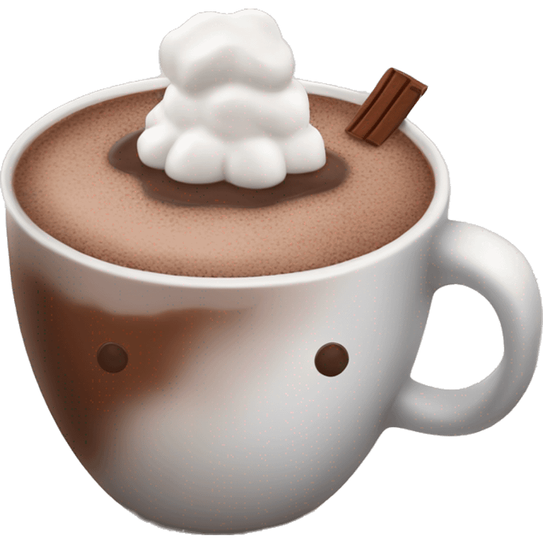 Hot chocolate emoji