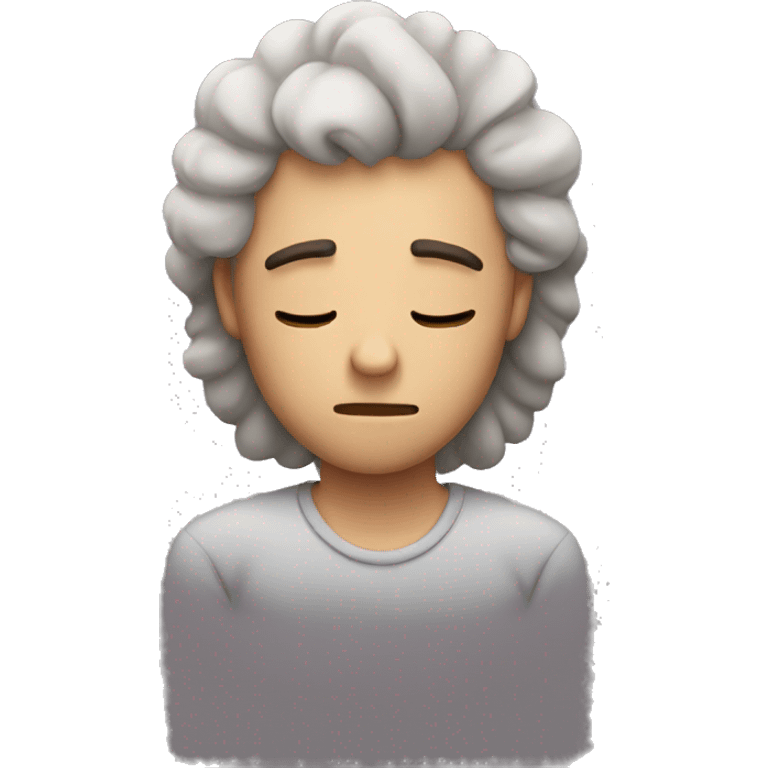 Sleepy emoji