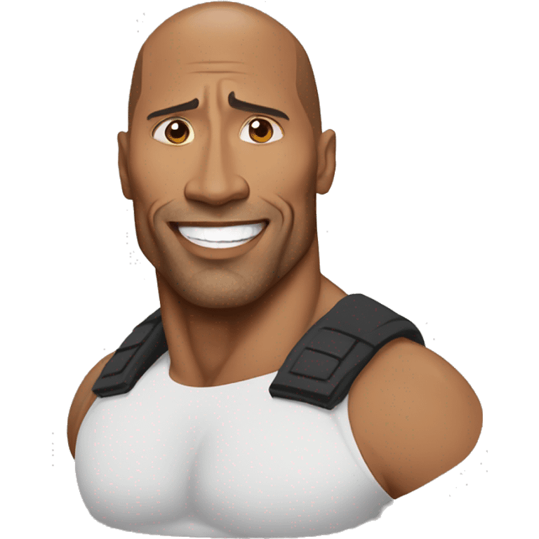 Dwayne johnson emoji